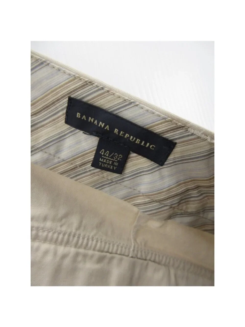 Banana Republic Pants 44X32 Chino Herringbone Heritage Baggy Y2K NEW